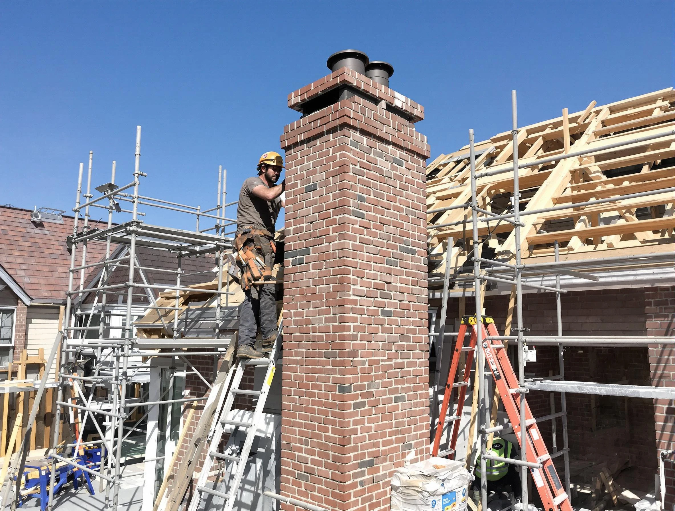 New chimney installation completed by Union City Chimney Sweep in Union City, GA
